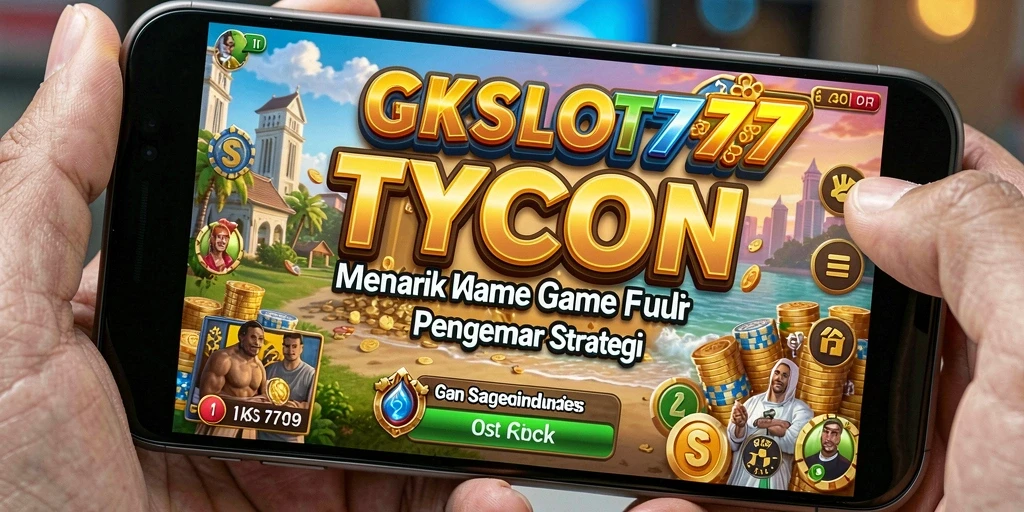 Screenshot utama KKSLOT777 menampilkan gameplay Tycoon yang seru dan interaktif.