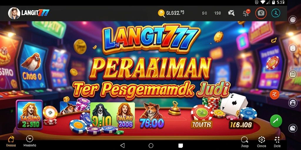 Tampilan menarik dari permainan Kasino LANGIT777 yang penuh aksi.
