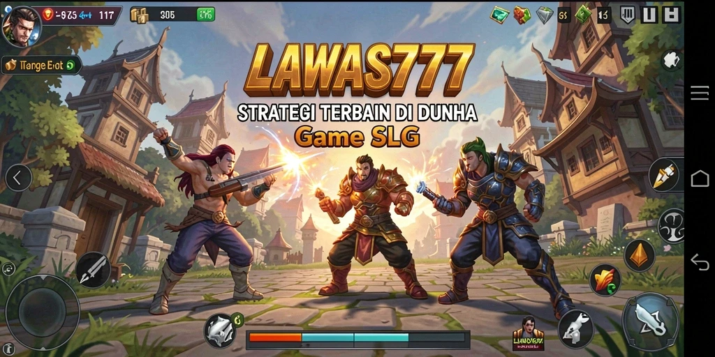 Tangkapan layar gameplay SLG menampilkan aksi strategi seru.