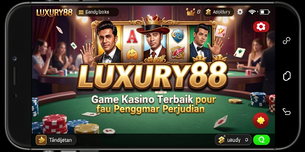 Tampilan permainan Kasino yang menakjubkan dari LUXURY88.