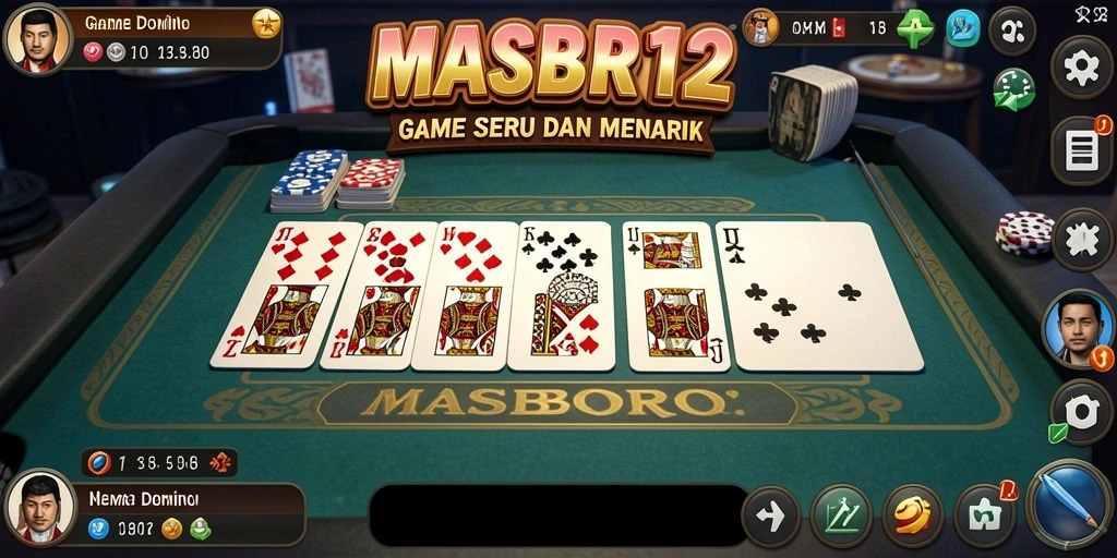 Tampilan gameplay menarik dari MASBRO12 yang seru dan penuh tantangan.