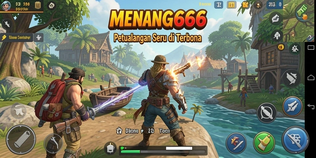 Screenshot MENANG666 menampilkan petualangan seru di dunia terbuka.