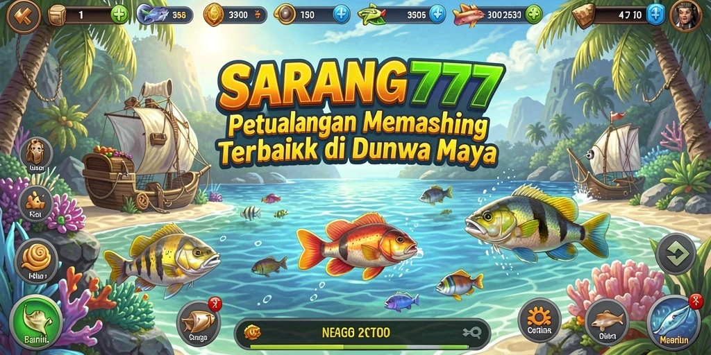 Tangkapan ikan yang menakjubkan di SARANG777 dengan grafik yang memukau.