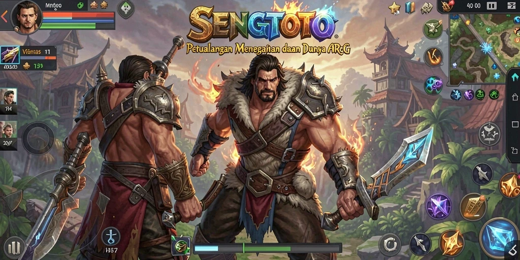 Tampilan menawan dari gameplay SENGTOTO yang mendebarkan.