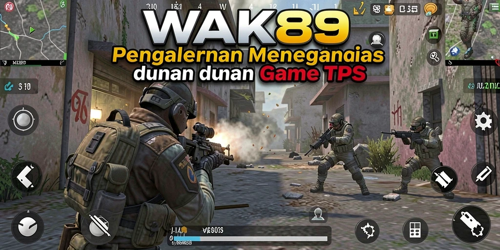 Screenshot gameplay WAK89 menampilkan aksi tempur seru di medan perang.