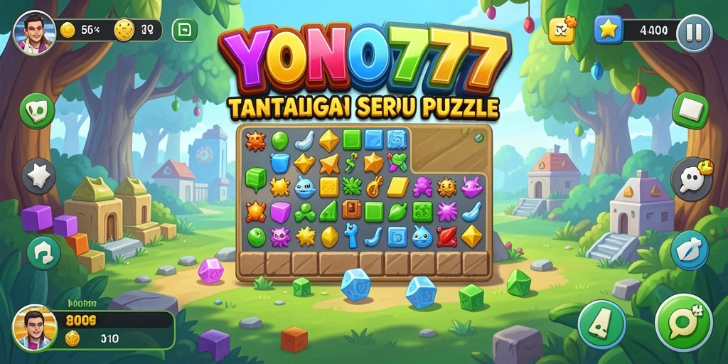 Tampilan gameplay seru dan menantang di YONO777.